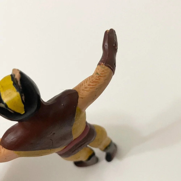Vtg 1989 Marvel Just Toys Wolverine Bendy Bendems Action Figure XMen Flaws - Picture 15 of 16